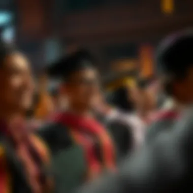 Graduates celebrating their success during a convocation ceremony