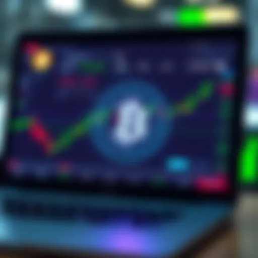 Trading Bot Functionality on Coinbase Pro Visual representation of a trading bot in action on Coinbase Pro