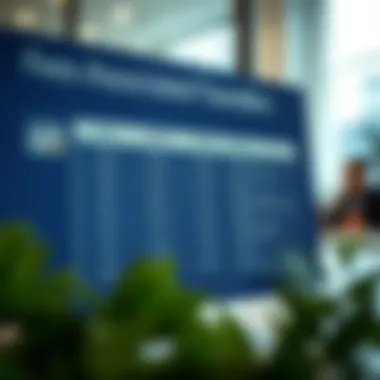 Chart displaying fees associated with transfers