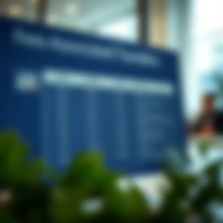 Chart displaying fees associated with transfers