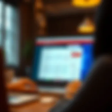 User interface of TurboTax Online version