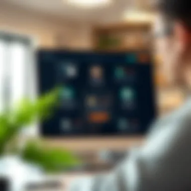 User Engagement Visualization Visualization of enhanced user engagement within the portal