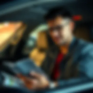 A confident individual reviewing their budget plan for a car purchase