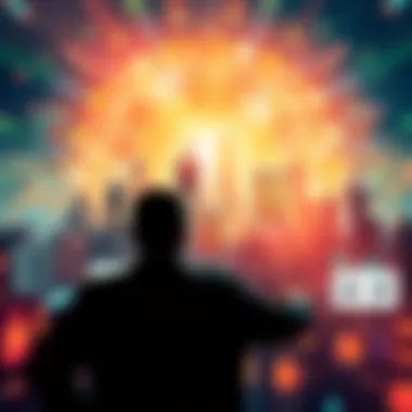 Technology's Influence on Careers Illustration depicting the impact of technology on modern careers