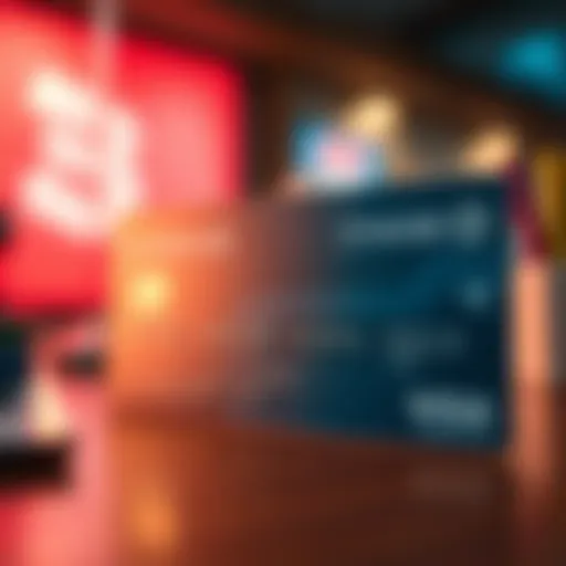 Visual representation of credit limit structure