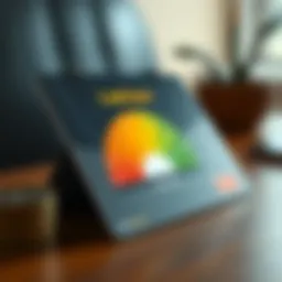 Conceptual representation of credit scores