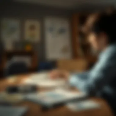 Visual breakdown of debt management strategies