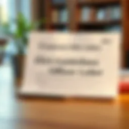 Illustration showing FHA guidelines and employment offer letters