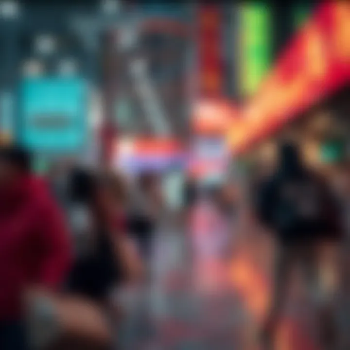 Visualization of consumer behavior changes