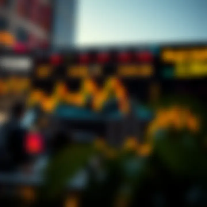 Illustration of financial market reactions