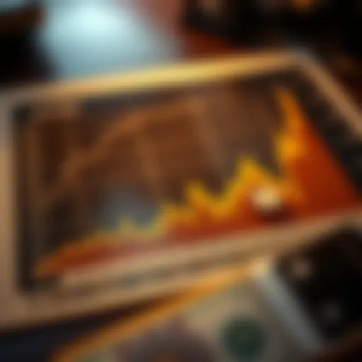 Graph depicting historical interest rates