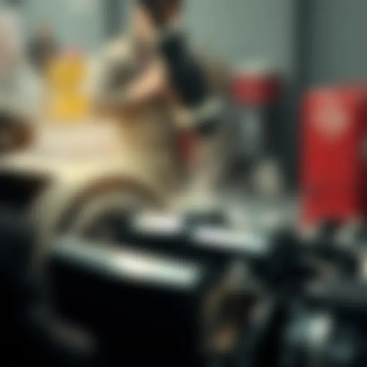 Visual representation of engine damage scenarios