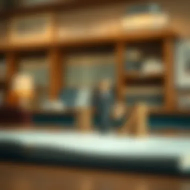 Illustration showing the concept of wage garnishment