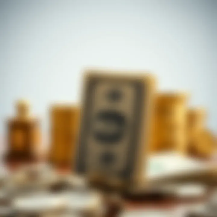 Visual representation of financial impact on individuals