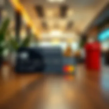 Visual representation of low interest rate Mastercard features