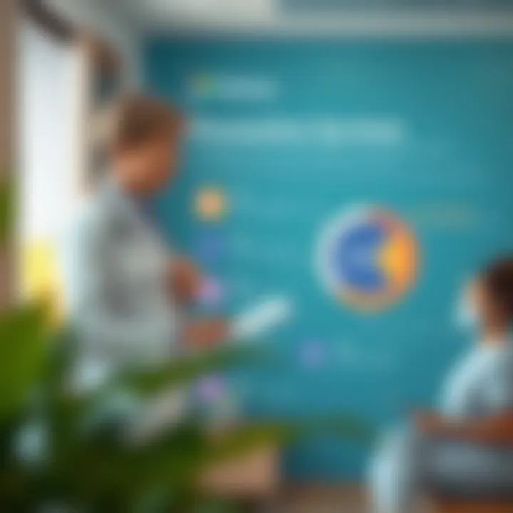 Preventive Services in Medicare Infographic highlighting preventive services provided by Medicare