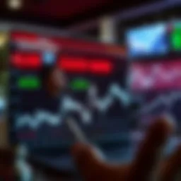 Graph showing historical stock price trends for SK Battery America