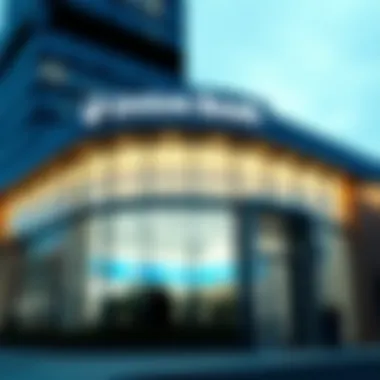 Union Bank's Modern Architecture Exterior view of Union Bank showcasing modern architecture