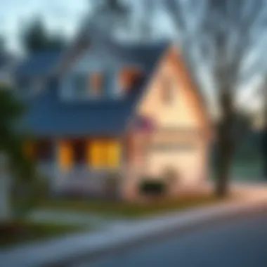 Understanding Home Appraisal for VA Loans A home appraisal process visual representation