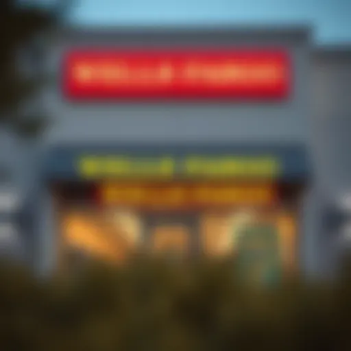 Wells Fargo branch exterior showcasing financial services