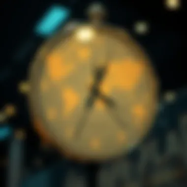 Global Financial Market Clock Global financial market clock